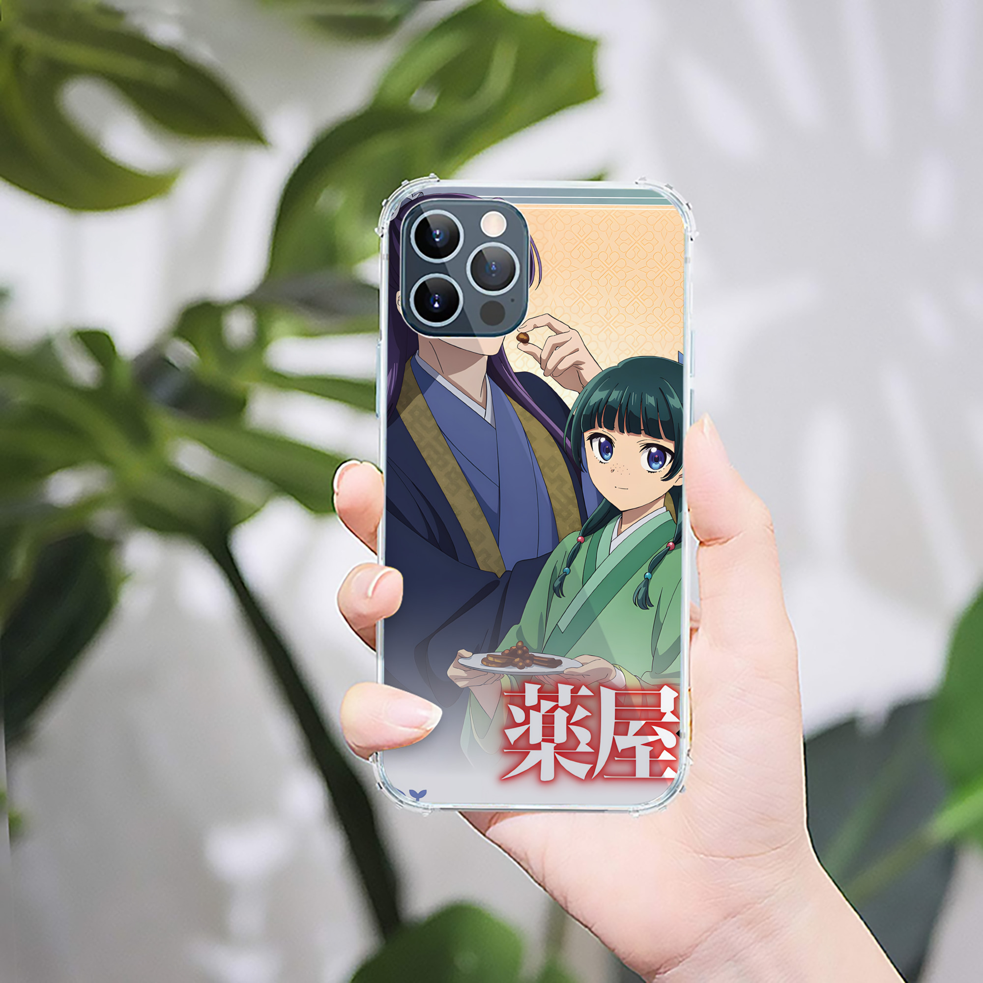 （画像用） 薬屋のひとりごと The Apothecary Diaries 【iPhone 12シリーズ対応】透明スマホケース（クリアソフトケース）